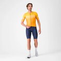 CASTELLI Kurzarm Fahrradtrikot - UPF - Orange