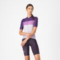 CASTELLI Kurze Fahrradhose mit Trägern - PRIMA 2 DT - Lila