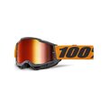 100% SPEEDLAB Fahrradsonnenbrille - ACCURI 2 - Orange/Schwarz