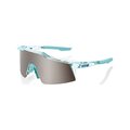 100% SPEEDLAB Fahrradsonnenbrille - SPEEDCRAFT SL - Hellgrün/Silber