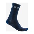 CASTELLI Klassische Fahrradsocken - DISTANZA 20 - Blau