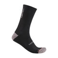 CASTELLI Klassische Fahrradsocken - VENTI SOFT MERINO - Schwarz
