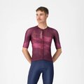 CASTELLI Kurzarm Fahrradtrikot - CLIMBER'S A/C - bordeaux