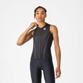 CASTELLI Ärmelloses Fahrradtrikot - ANIMA FLOW - Schwarz