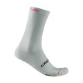 CASTELLI Klassische Fahrradsocken - GIRO LOGO 18 - Weiß