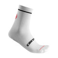 CASTELLI Klassische Fahrradsocken - ENTRATA 13 - Weiß