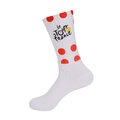 BONAVELO Klassische Fahrradsocken - TOUR DE FRANCE 2025 - Weiß/Rot