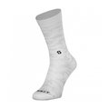 SCOTT Klassische Fahrradsocken - TRAIL CAMO CREW - Weiß/Schwarz