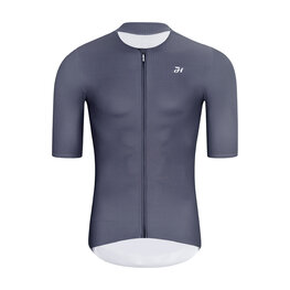 HOLOKOLO Kurzarm Radtrikot und Shorts - ELEVATE - Blau/Lila/Anthrazit