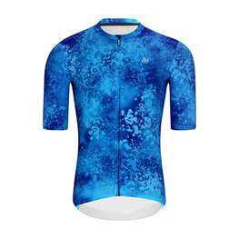 HOLOKOLO Kurzarm Radtrikot und Shorts - RUSTLE - Anthrazit/Blau