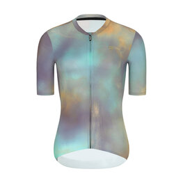 RIVANELLE Kurzarm Radtrikot und Shorts - COSMA - Rosa/Lila/Gold