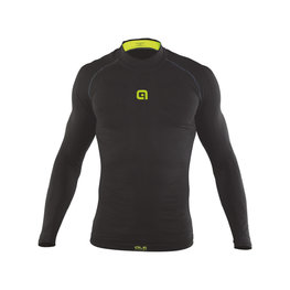 ALÉ Langarm Fahrrad-Shirt - SEAMLESS S1 CARBON - Grau