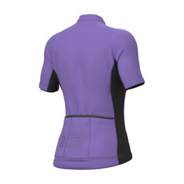 ALÉ Kurzarm Fahrradtrikot - SOLID COLOR BLOCK - Lila