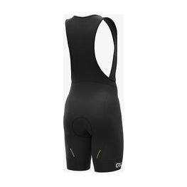ALÉ Kurze Fahrradhose mit Trägern - BIMBO - Schwarz/Weiß