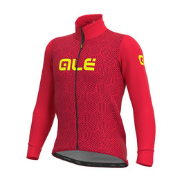 ALÉ Fahrrad-Thermojacke - SOLID CROSS - Rot