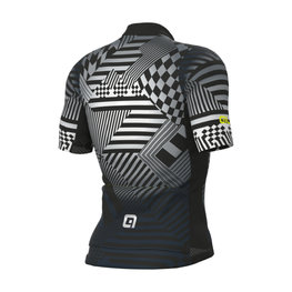 ALÉ Kurzarm Fahrradtrikot - PR-S CHECKER - Grau