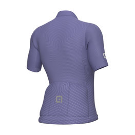 ALÉ Kurzarm Fahrradtrikot - ZIG ZAG PR-S - Lila