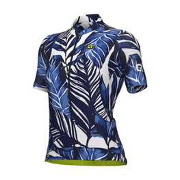 ALÉ Kurzarm Fahrradtrikot - LEAF PR-S - Blau