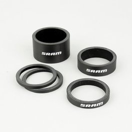 SRAM Unterlegscheibensatz - HEADSET SPACER SET - Schwarz