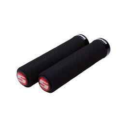 SRAM Griffe - LOCKING GRIPS 129 mm - Schwarz/Rot