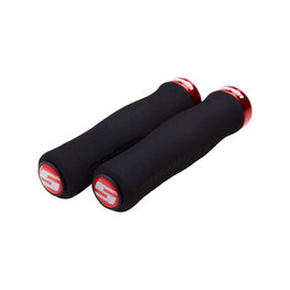 SRAM Griffe - LOCKING GRIPS 129 mm - Schwarz/Rot