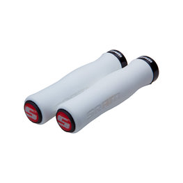SRAM Griffe - LOCKING GRIPS 129 mm - Grau/Rot