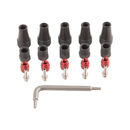 SRAM Schraubensatz - DISC BRAKE HOSE FITTING KIT - Schwarz