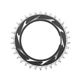 SRAM Kettenblatt - T-TYPE 34T 3mm - Silber/Schwarz