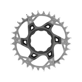 SRAM Kettenblatt - XX TQ 32z T-TYPE - Silber/Schwarz