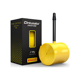 PIRELLI Reifenschlauch - CINTURATO SMARTUBE PRESTA 33/45-622 60 mm - Gelb