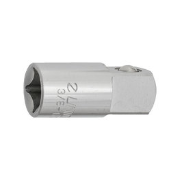 UNIOR Fahrradwerkzeug - REDUCTION 3/8", 3/8" - 1/4" - Silber