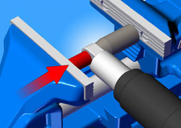 UNIOR Werkzeugsatz - SHOCK ABSORBER KIT 12 - 12,7 - Silber