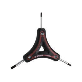 UNIOR Torx-Schlüssel - TORX WRENCH 10 x 15 x 25 - Schwarz