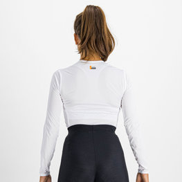 SPORTFUL Langarm Fahrrad-Shirt - LIGHT - Weiß