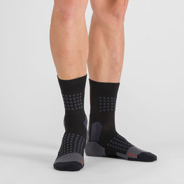 SPORTFUL Klassische Fahrradsocken - APEX - Schwarz