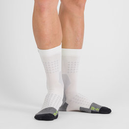 SPORTFUL Klassische Fahrradsocken - APEX - Weiß/Gelb