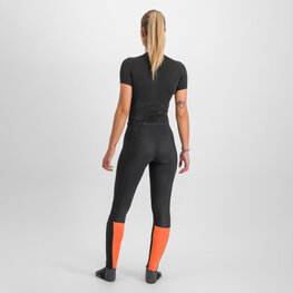 SPORTFUL Leggins - CARDIO TECH PROTECTED W - Schwarz/Orange