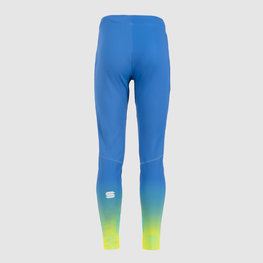 SPORTFUL Leggins - SQUADRA - Blau/Gelb