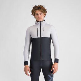 SPORTFUL Winddichte Fahrradjacke - CARDIO - Grau/Schwarz