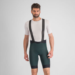 SPORTFUL Kurze Fahrradhose mit Trägern - SUPERGIARA - Grün