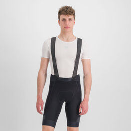 SPORTFUL Kurze Fahrradhose mit Trägern - SUPERGIARA - Schwarz