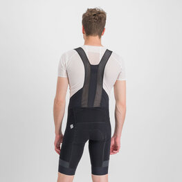SPORTFUL Kurze Fahrradhose mit Trägern - SUPERGIARA - Schwarz