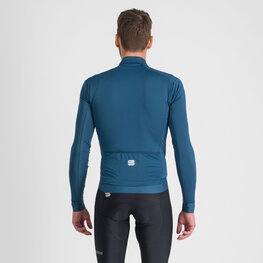 SPORTFUL Langarm Fahrradtrikot für den Winter - MONOCROM THERMAL - Blau