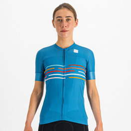 SPORTFUL Kurzarm Fahrradtrikot - VELODROME - Blau