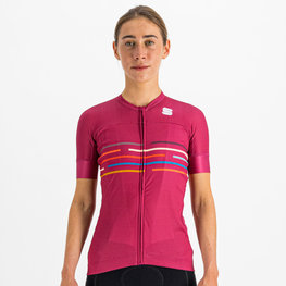 SPORTFUL Kurzarm Fahrradtrikot - VELODROME - Cyclamen
