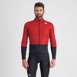SPORTFUL Winddichte Fahrradjacke - TOTAL COMFORT - Rot/Schwarz