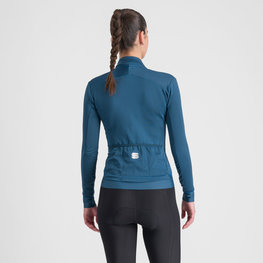 SPORTFUL Langarm Fahrradtrikot für den Winter - MONOCROM THERMAL - Blau