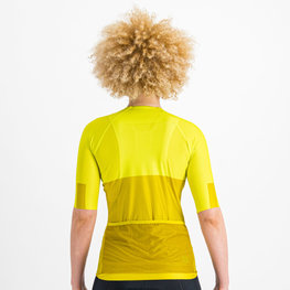 SPORTFUL Kurzarm Fahrradtrikot - PRO - Gelb