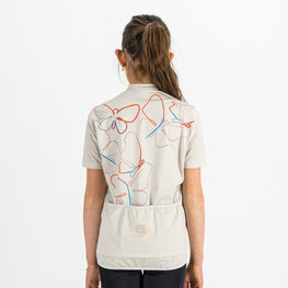 SPORTFUL Kurzarm Fahrradtrikot - CHECKMATE - Weiß