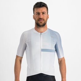 SPORTFUL Kurzarm Fahrradtrikot - BOMBER - Weiß/Grau